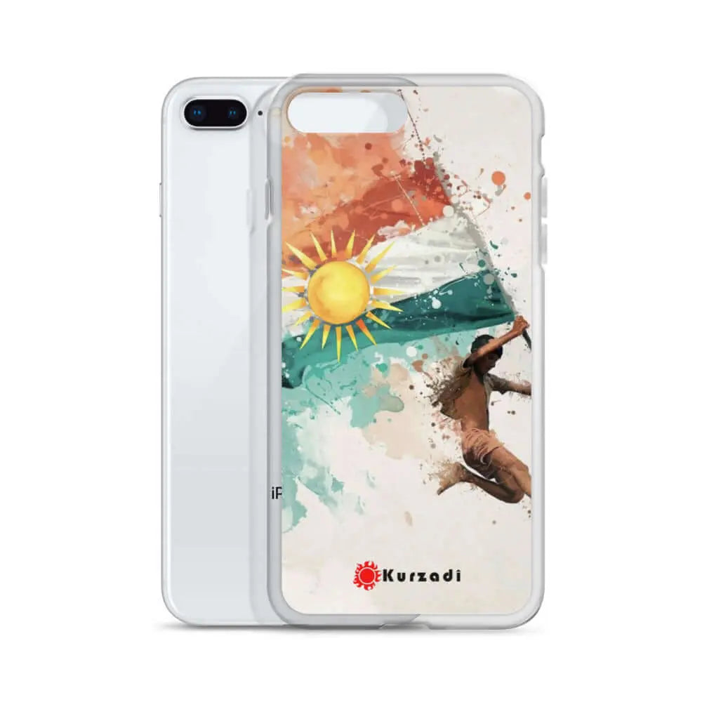Kurdistan Flag Art - iPhone Case / Schutzhülle / Handy Cover Kurdish Fanshop