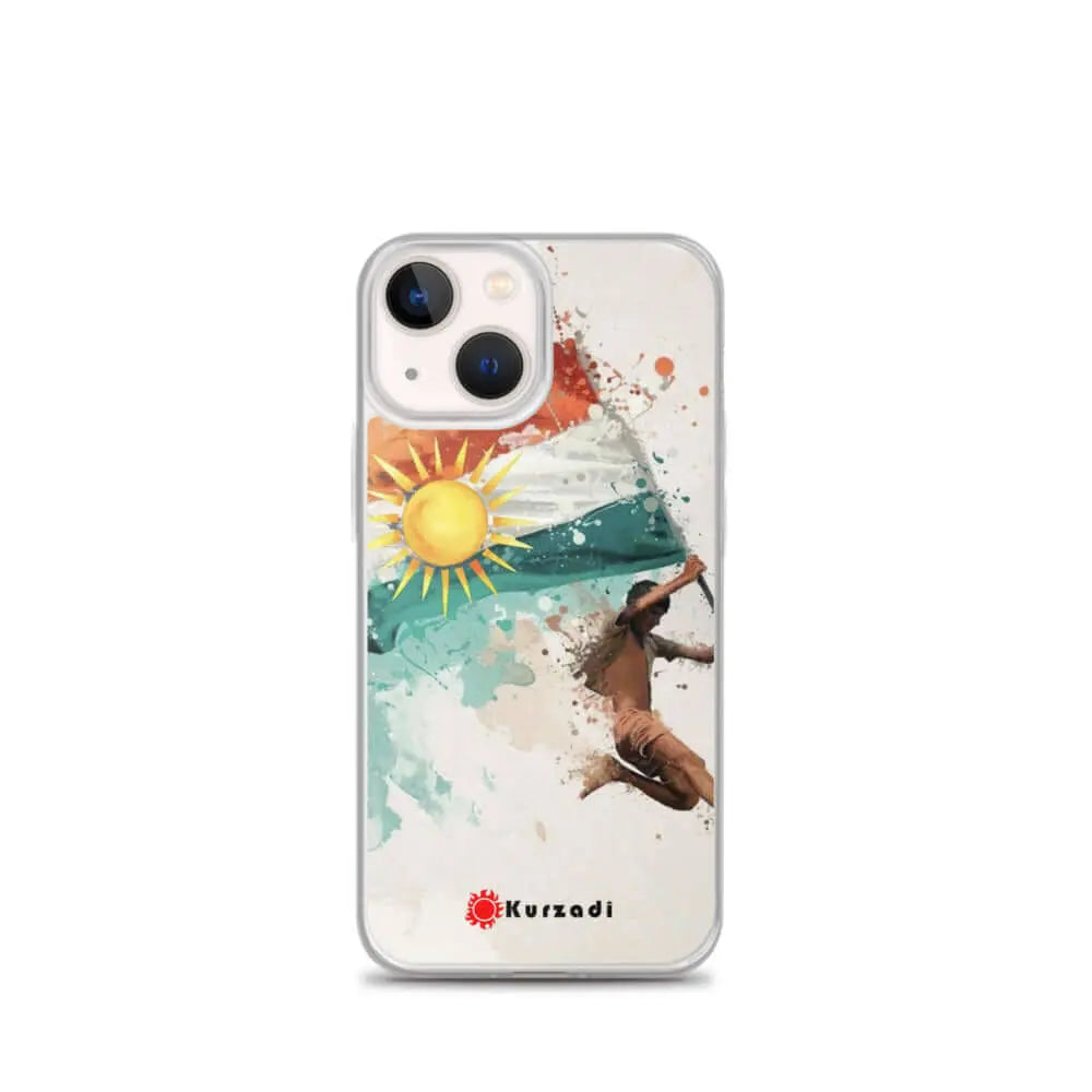 Kurdistan Flag Art - iPhone Case / Schutzhülle / Handy Cover Kurdish Fanshop