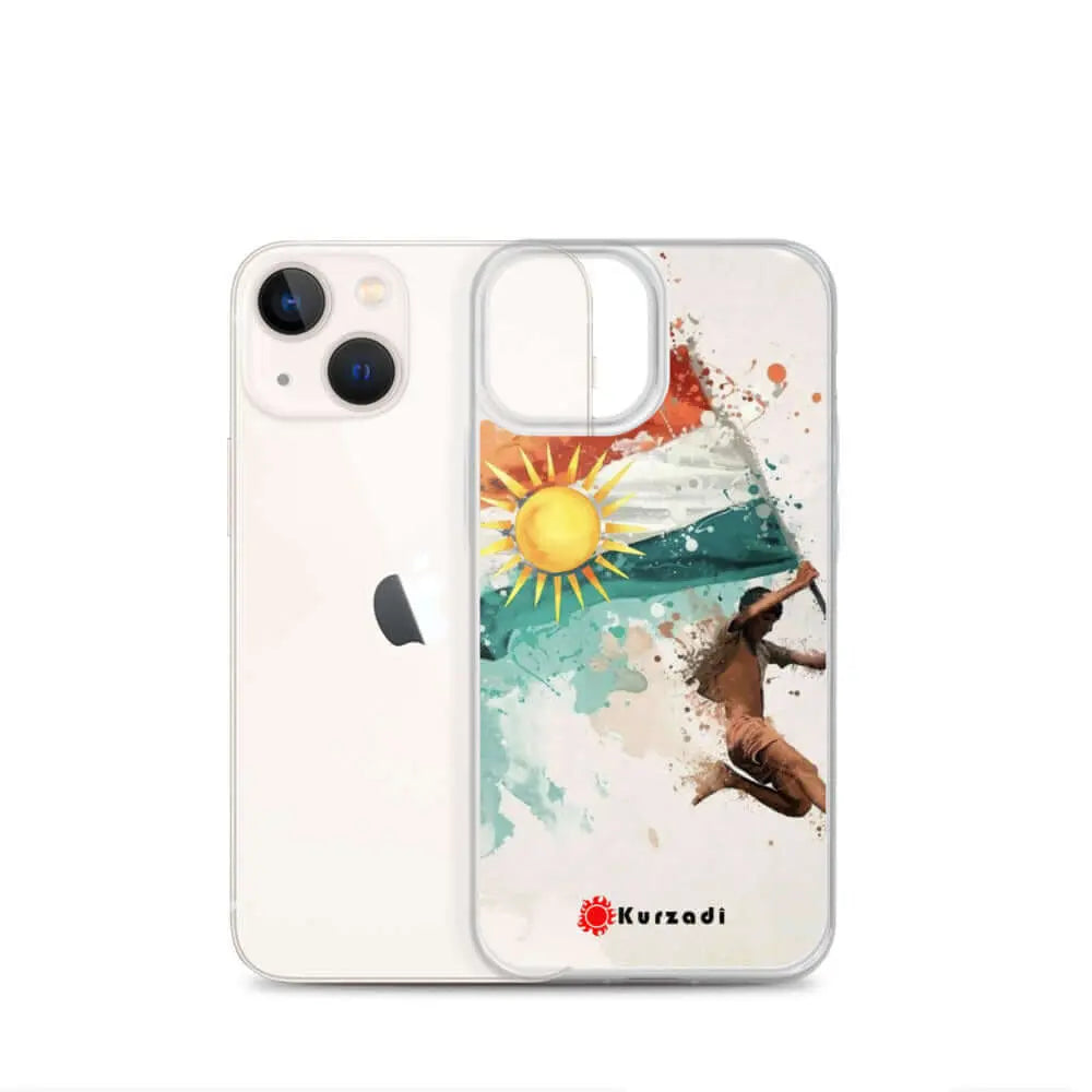 Kurdistan Flag Art - iPhone Case / Schutzhülle / Handy Cover Kurdish Fanshop