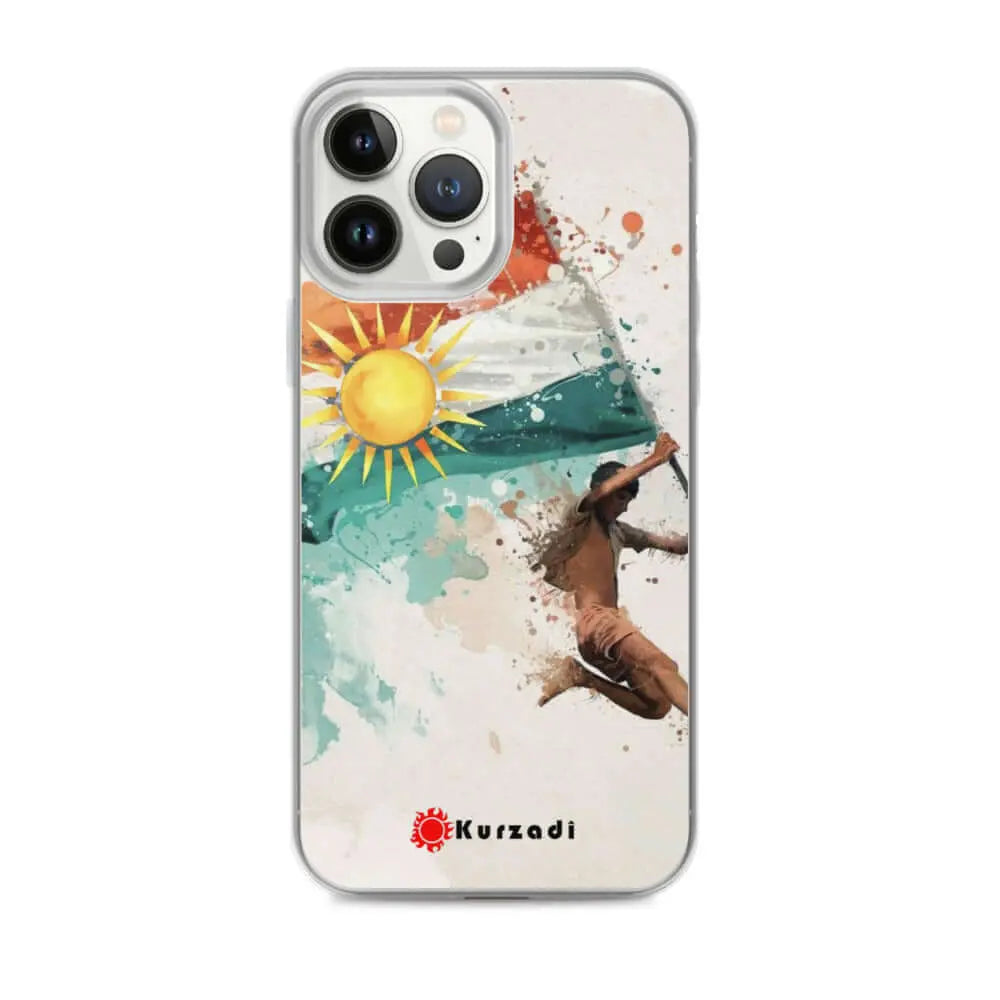 Kurdistan Flag Art - iPhone Case / Schutzhülle / Handy Cover Kurdish Fanshop