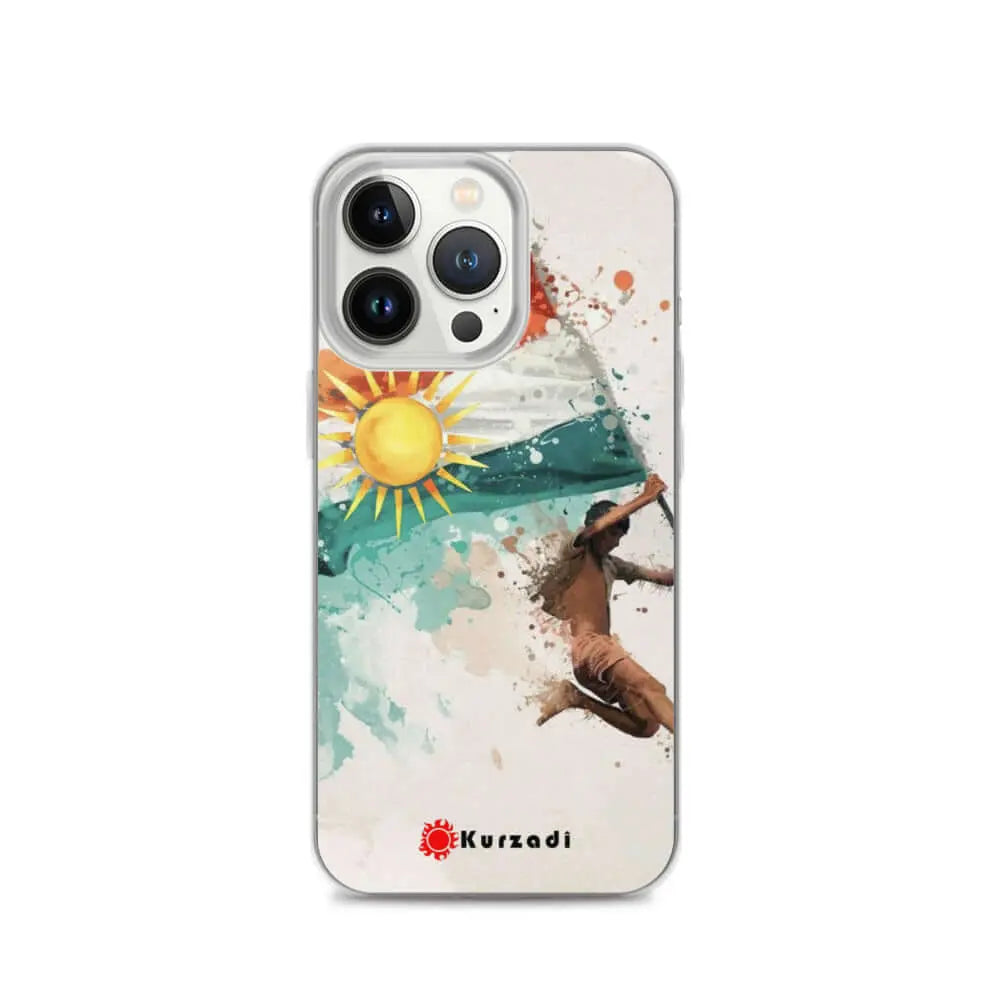 Kurdistan Flag Art - iPhone Case / Schutzhülle / Handy Cover Kurdish Fanshop