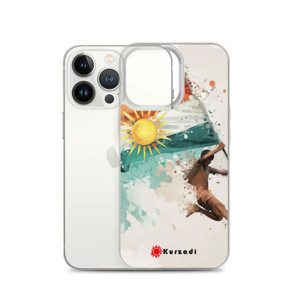 Kurdistan Flag Art - iPhone Case / Schutzhülle / Handy Cover Kurdish Fanshop
