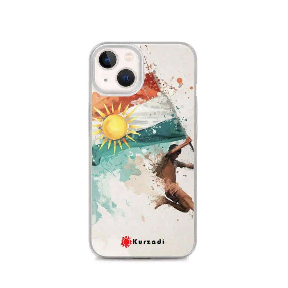 Kurdistan Flag Art - iPhone Case / Schutzhülle / Handy Cover Kurdish Fanshop