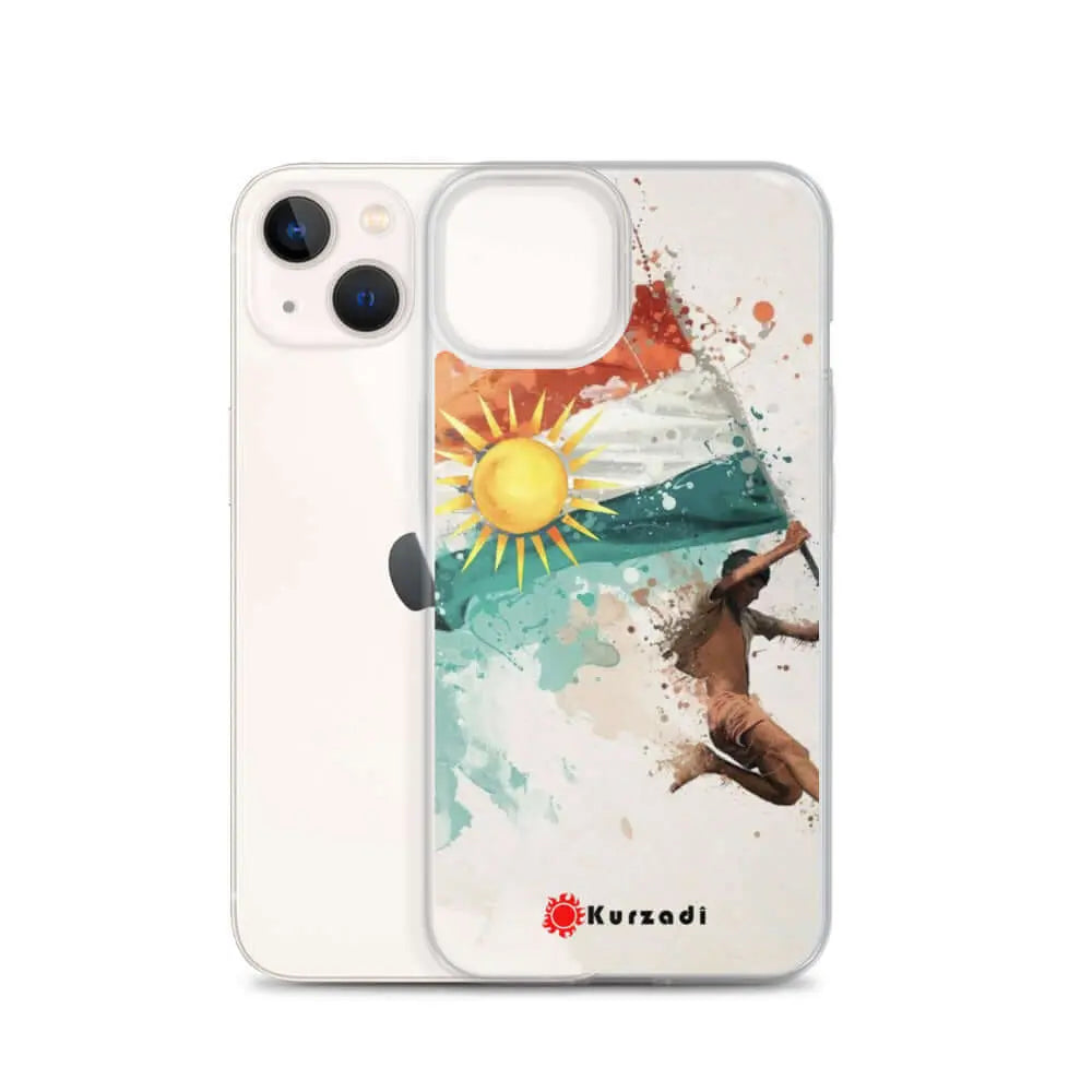 Kurdistan Flag Art - iPhone Case / Schutzhülle / Handy Cover Kurdish Fanshop