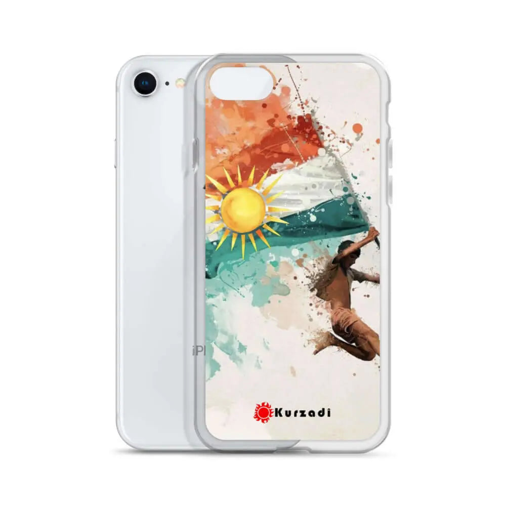 Kurdistan Flag Art - iPhone Case / Schutzhülle / Handy Cover Kurdish Fanshop