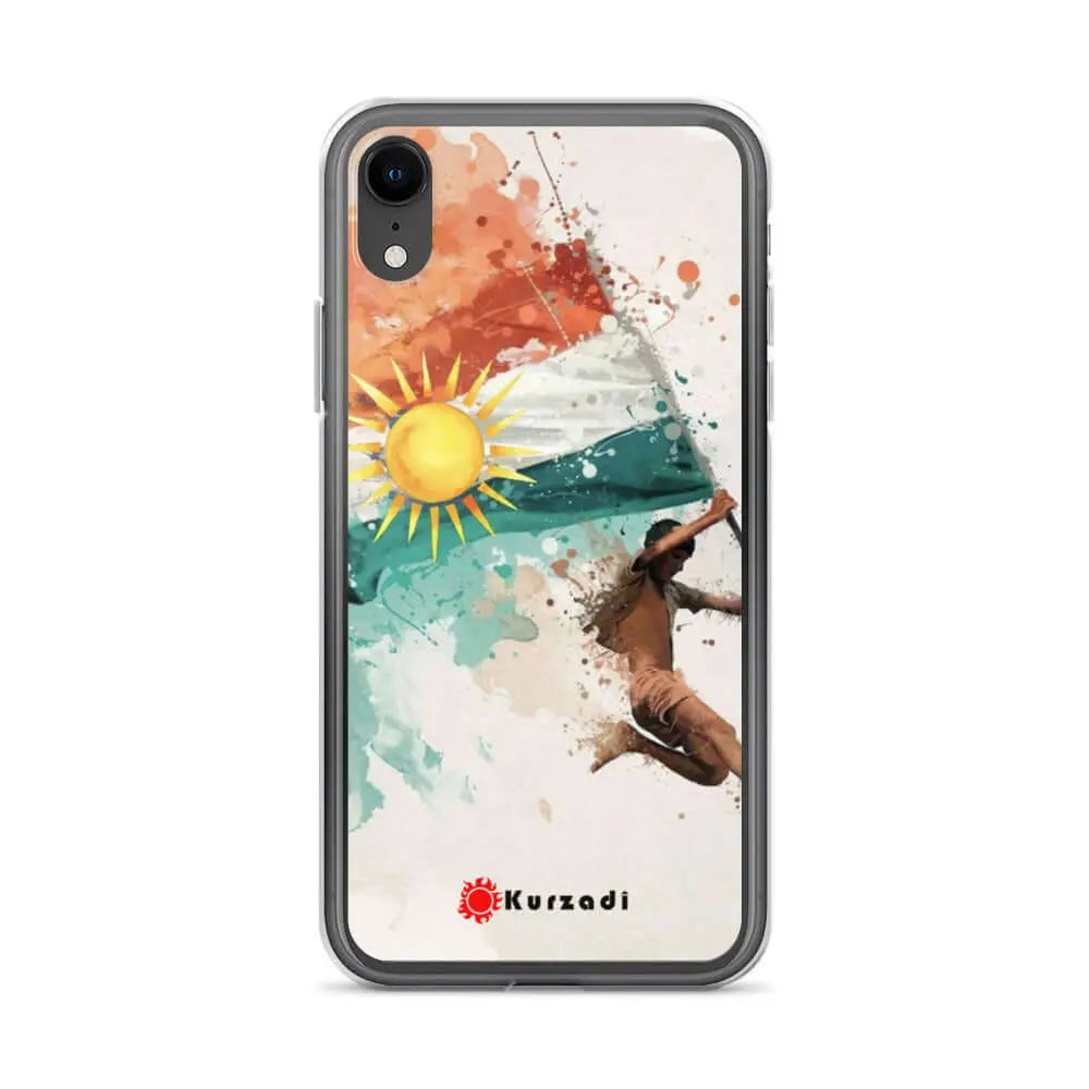 Kurdistan Flag Art - iPhone Case / Schutzhülle / Handy Cover Kurdish Fanshop