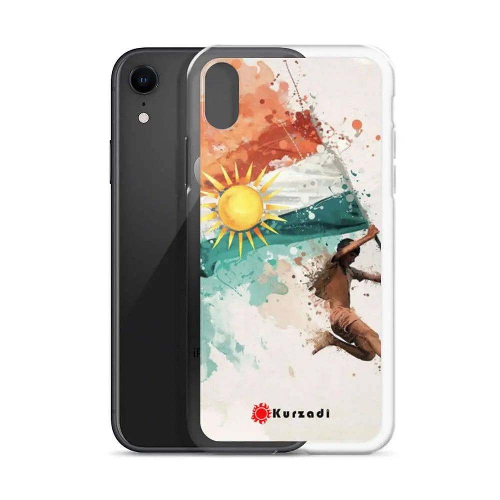 Kurdistan Flag Art - iPhone Case / Schutzhülle / Handy Cover Kurdish Fanshop