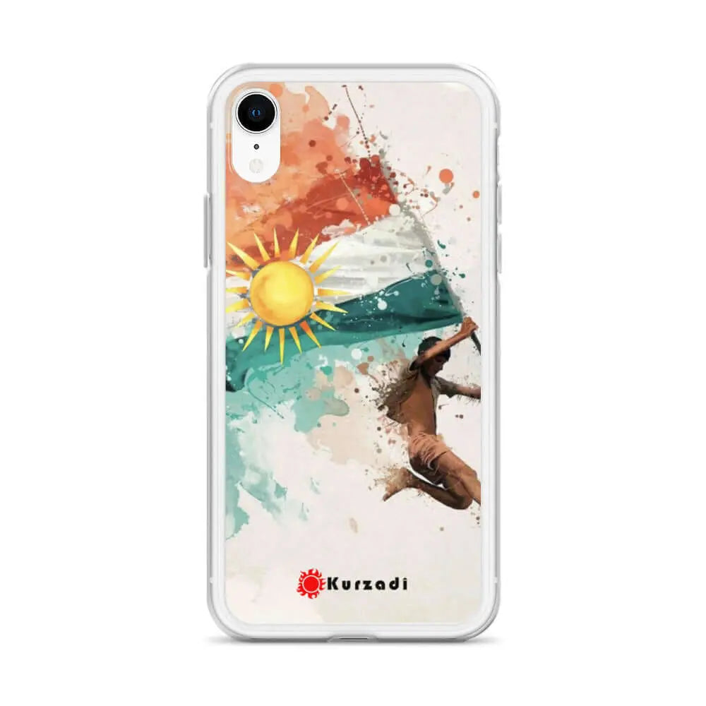 Kurdistan Flag Art - iPhone Case / Schutzhülle / Handy Cover Kurdish Fanshop