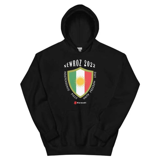 Newroz 2022 - Kurdistan Hoodie Kurdish Fanshop