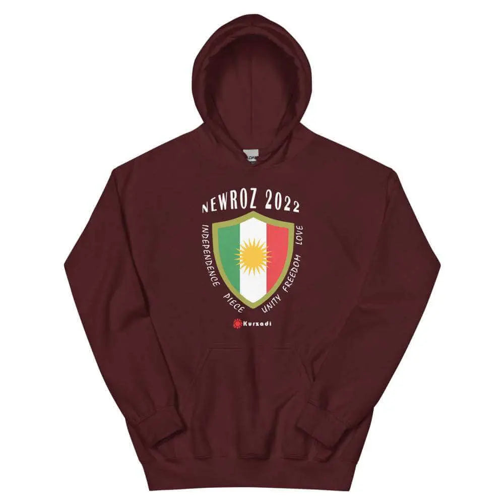Newroz 2022 - Kurdistan Hoodie Kurdish Fanshop