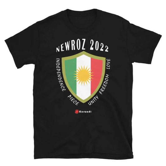 Newroz 2022 - Kurdistan T-Shirt Kurdish Fanshop