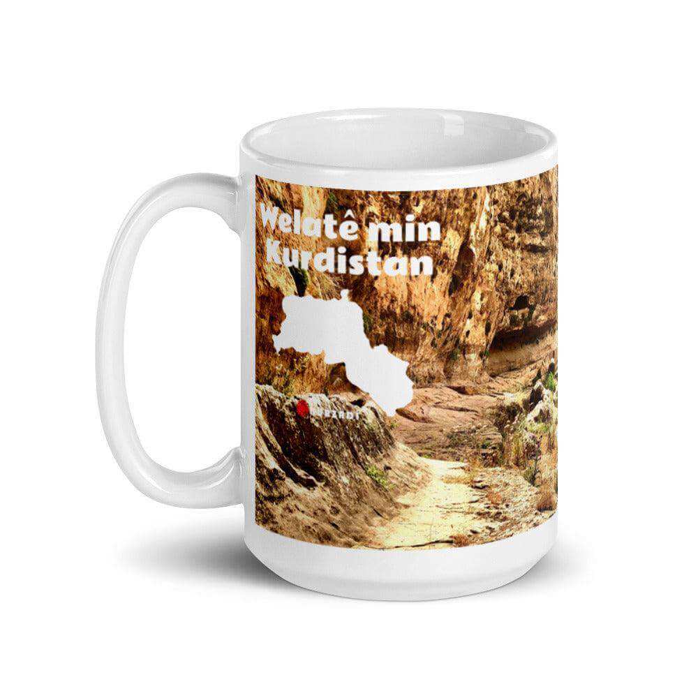 "Welatê min Kurdistan" - Kaffee Tasse Kurdish Fanshop