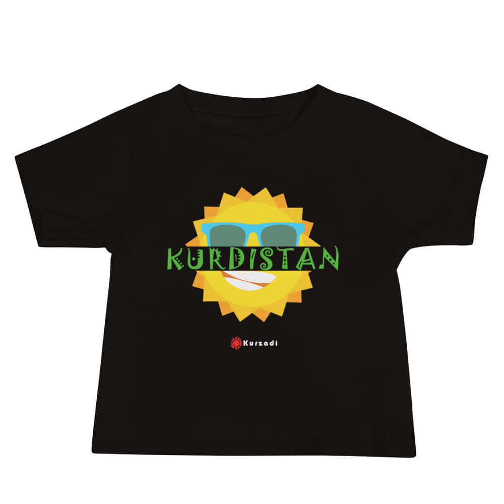 Kurdistan Sun - T-Shirt ji bo Pitik / Zarokên 6-24 Mehî