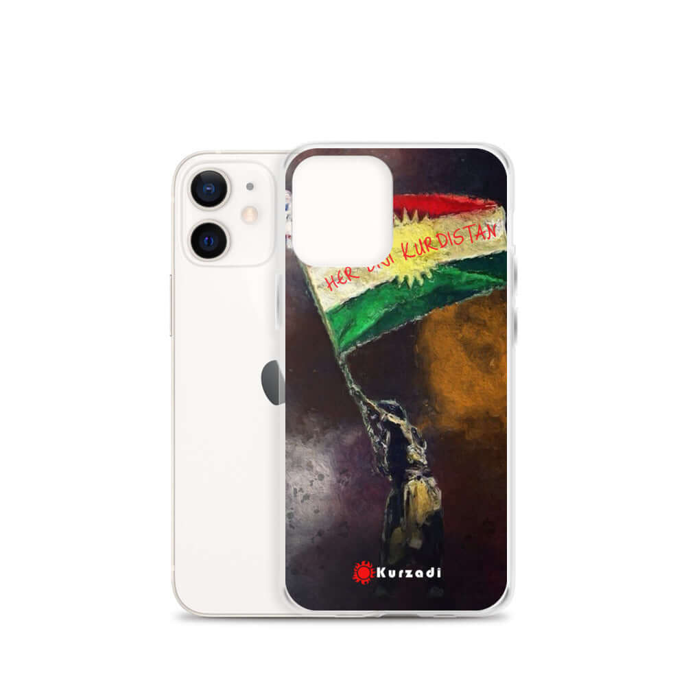 "Her Biji Kurdistan" - iPhone Hülle / Schutzhülle / Handycover / Case