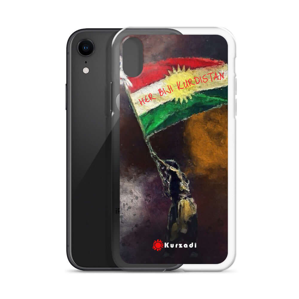 "Her Biji Kurdistan" - sleeve iPhone / cover parastinê / cover telefona desta / caw