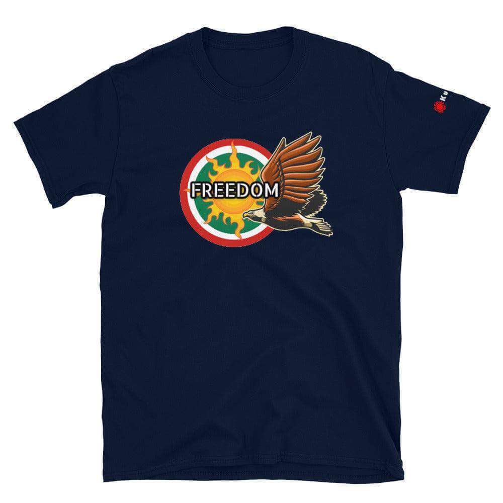 Fliegender Freiheits - Adler - Tshirt - Kurdish Fanshop