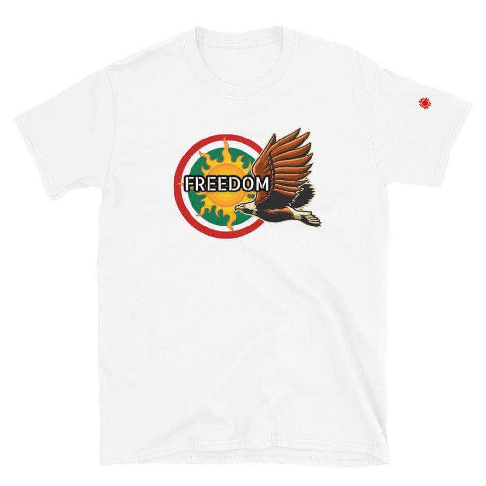 Fliegender Freiheits - Adler - Tshirt - Kurdish Fanshop