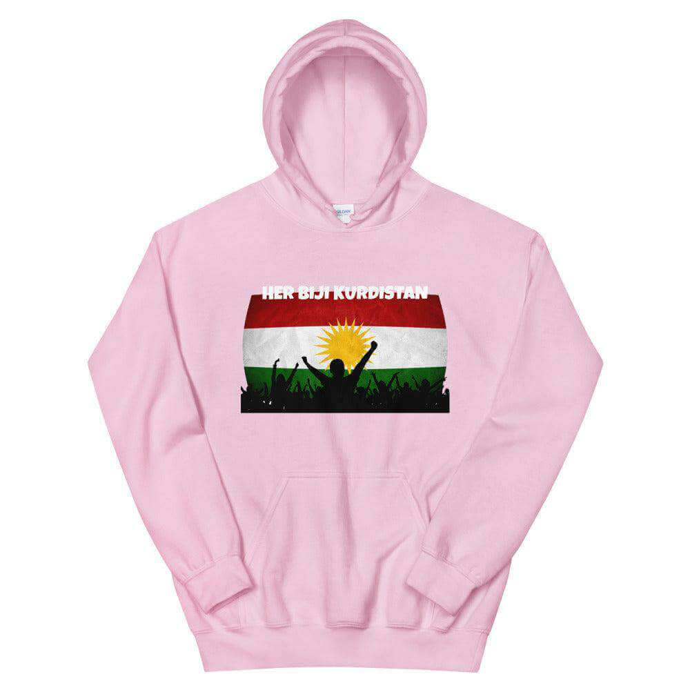 "Her Biji Kurdistan" - Hoodie - Kurdish Fanshop